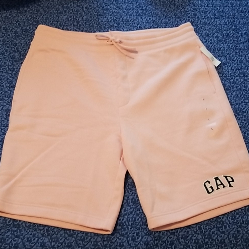 Mens Gap Sweatpants Shorts Pink